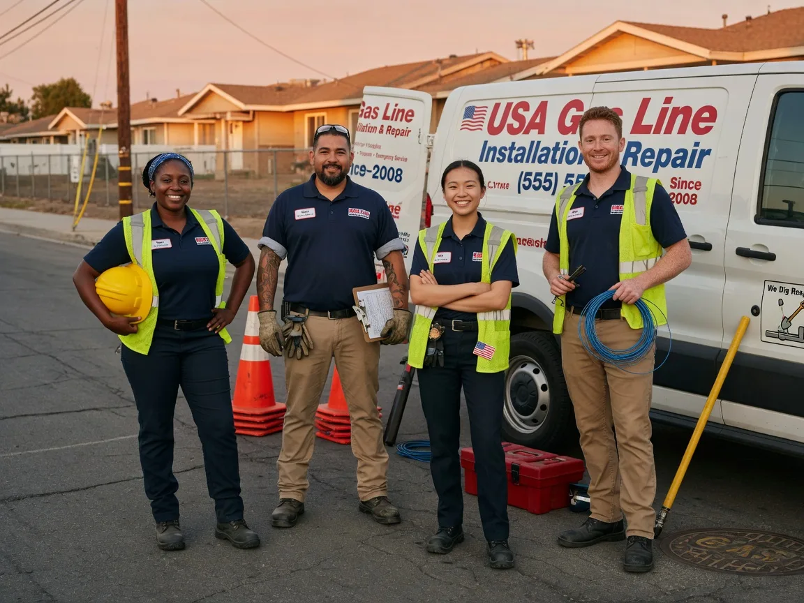 Gas Line Installation company in Barnum, IA
